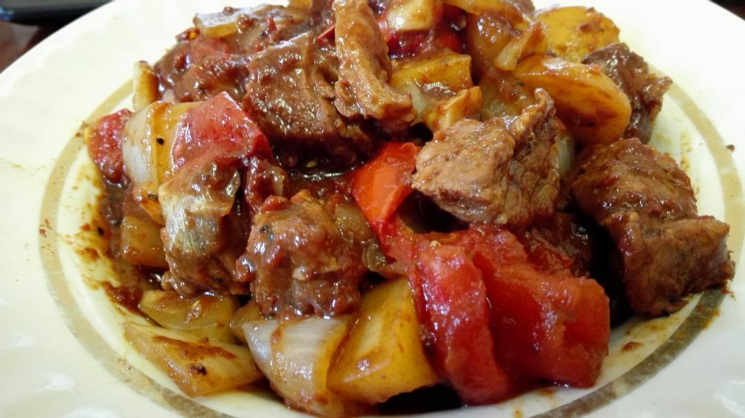 土豆烧牛肉