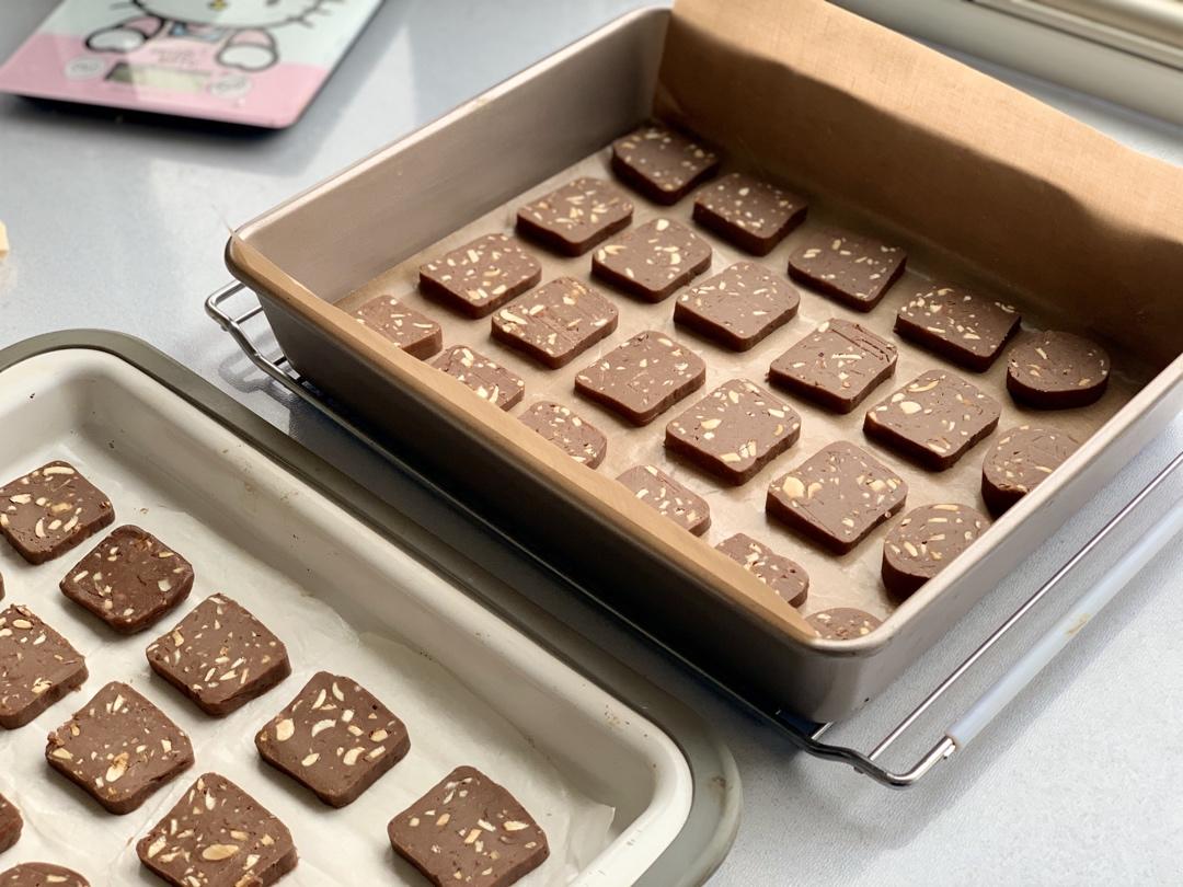 巧克力杏仁曲奇饼干