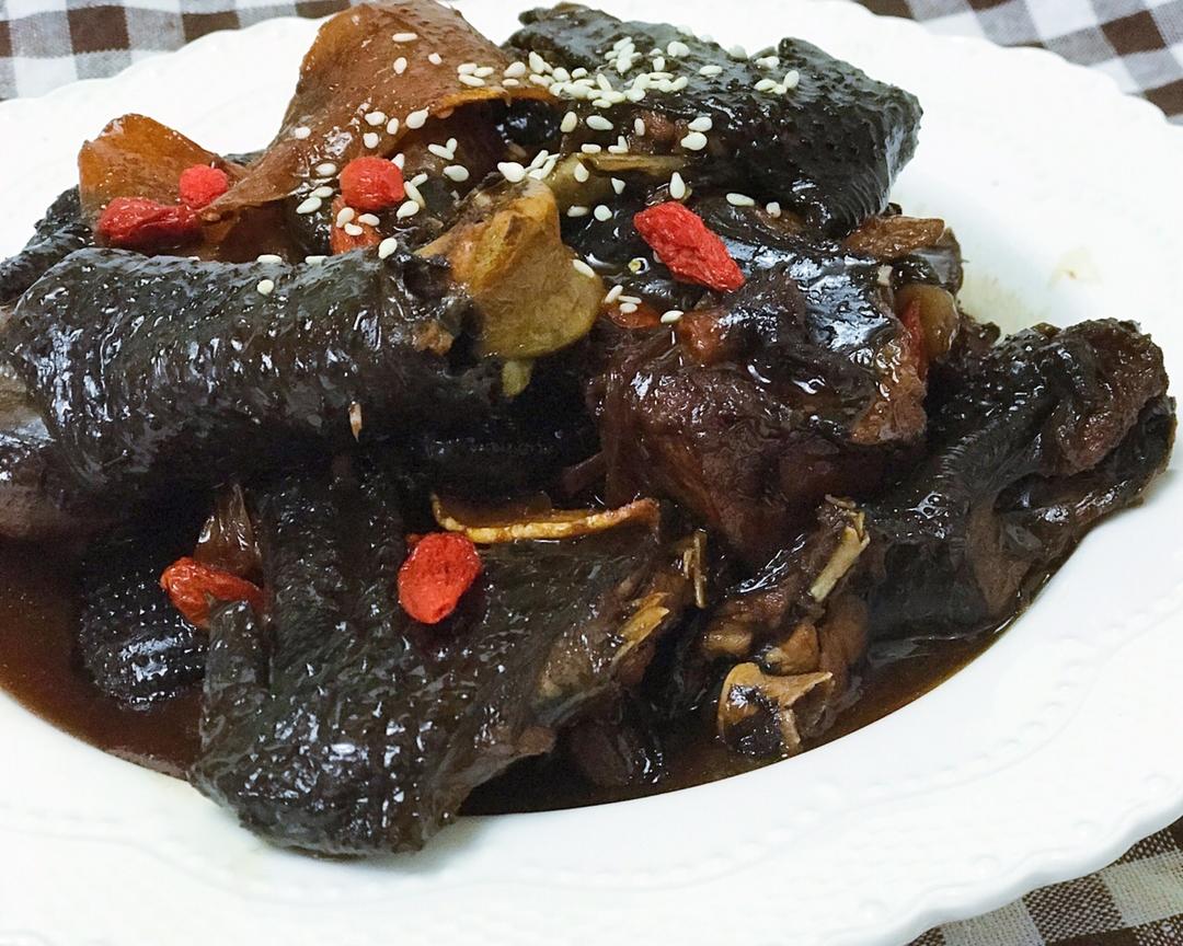 美善品姜爆乌鸡的做法