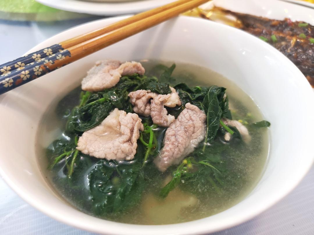 百花菜肉汤（春夏季必吃的野菜）的做法