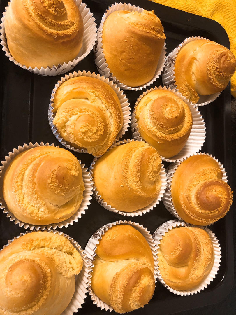 淡奶油老式面包