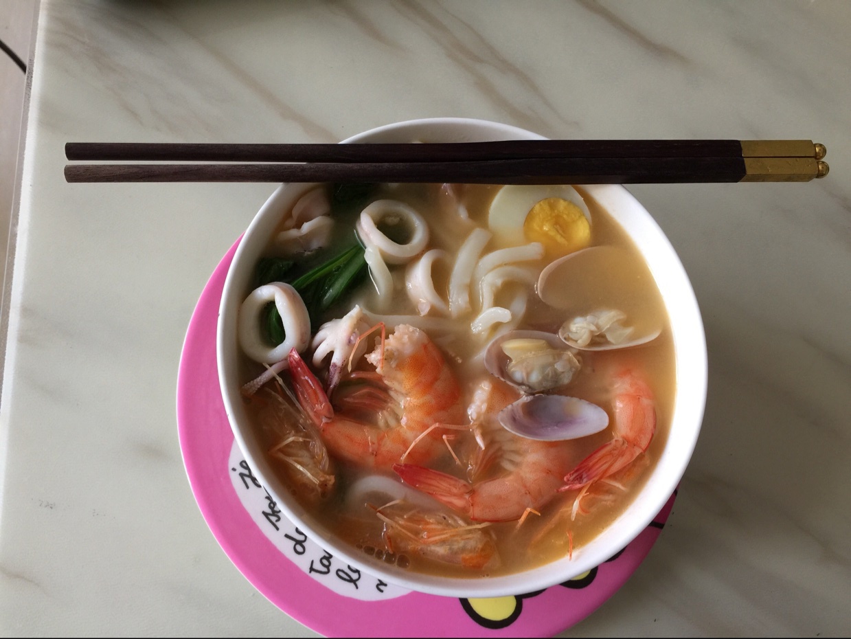 海鲜乌冬面
