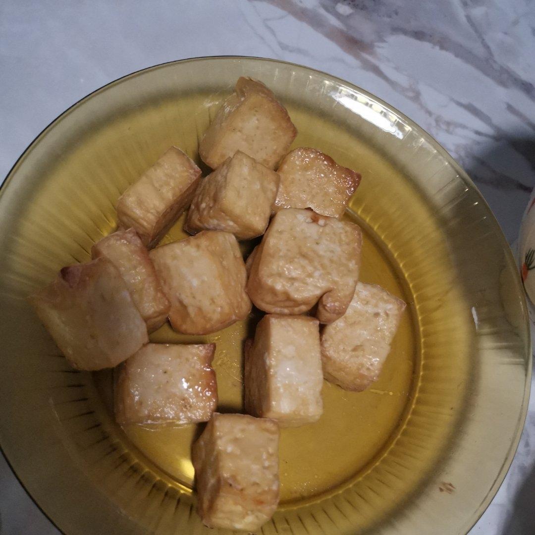 一定要试！空气炸锅炸豆腐！