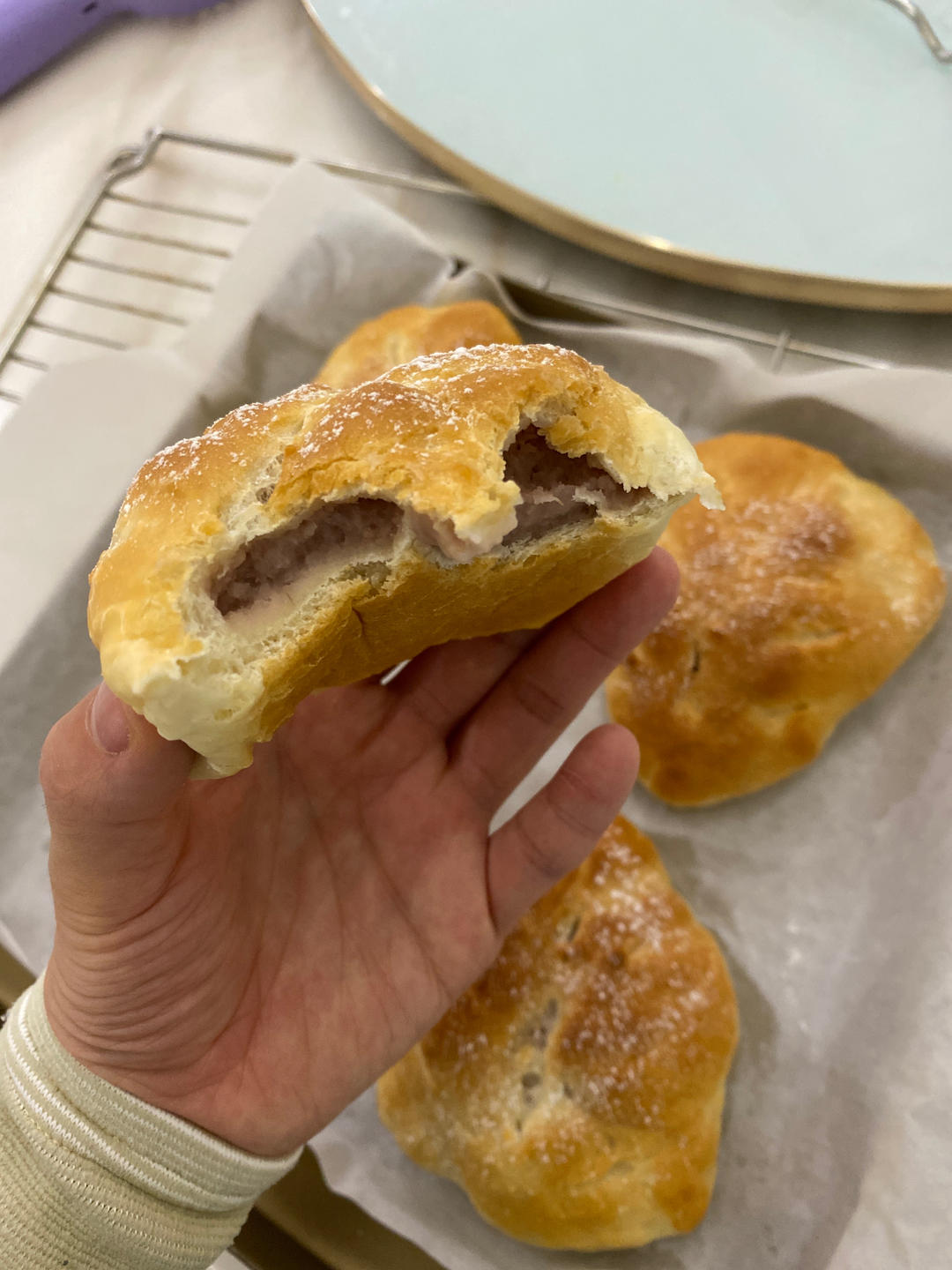 芋泥面包(软欧)