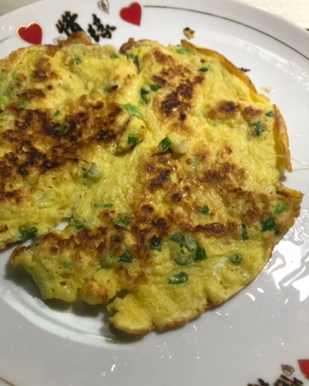 葱花鸡蛋饼