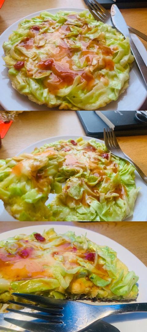 【十分钟快手减脂菜谱】高配版仿“大阪烧”蔬菜沙拉