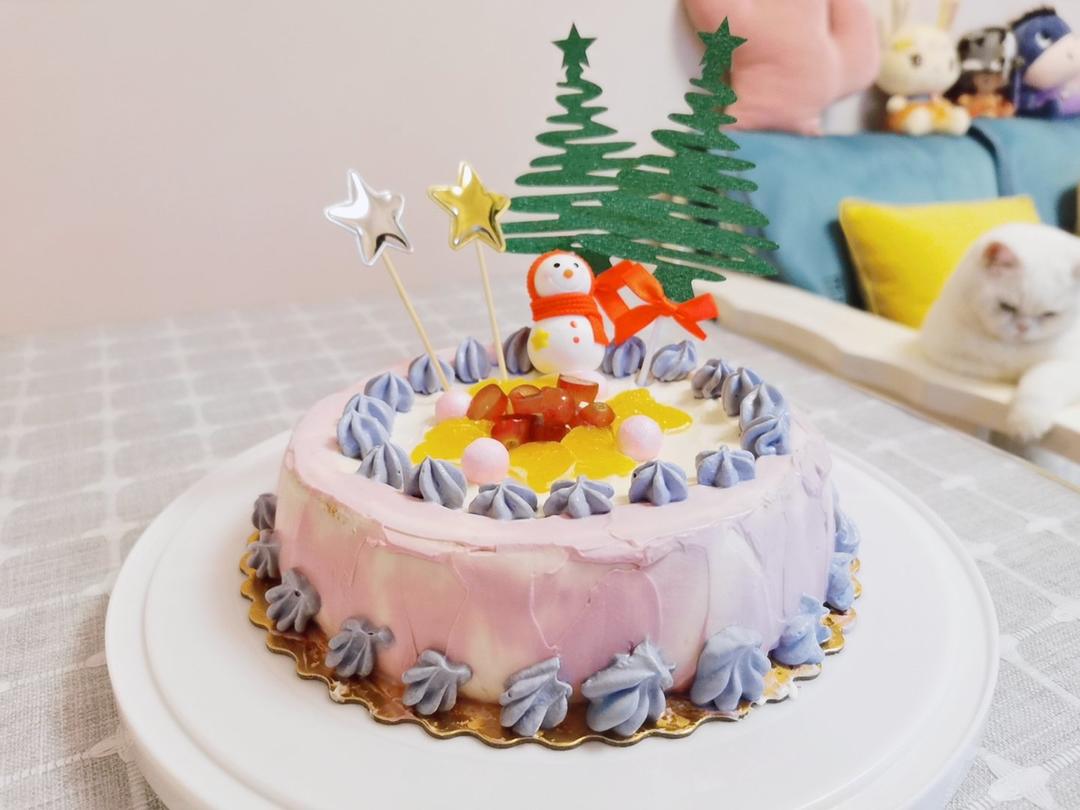 不塌腰不回缩的云感戚风蛋糕