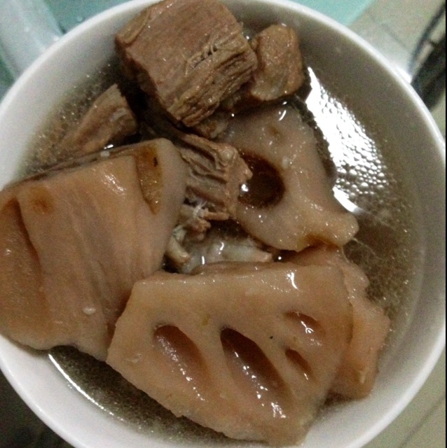 莲藕排骨汤