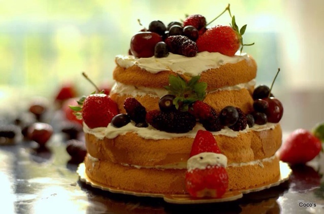 森林浆果裸蛋糕
