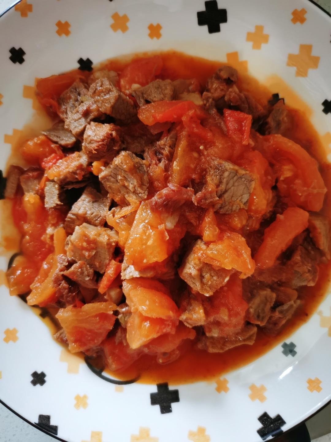 再挑食的孩子都喜欢吃的番茄炒牛肉
