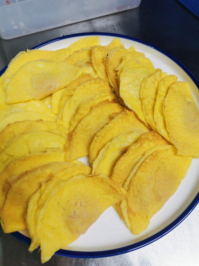 鸡蛋饺&金鱼蛋饺