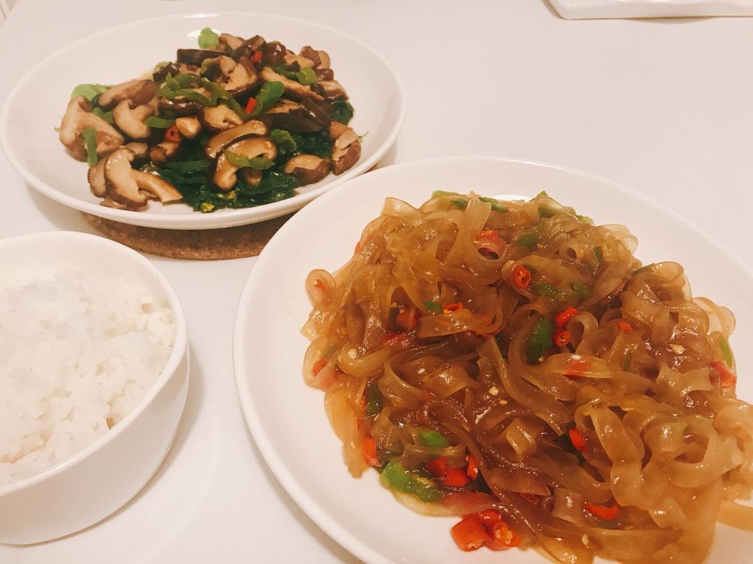 蚂蚁上树（红薯粉）