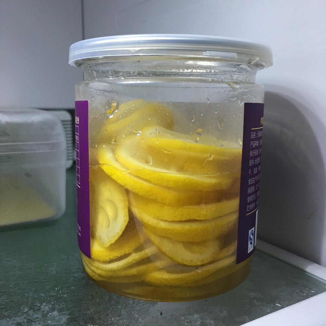 蜂蜜柠檬片