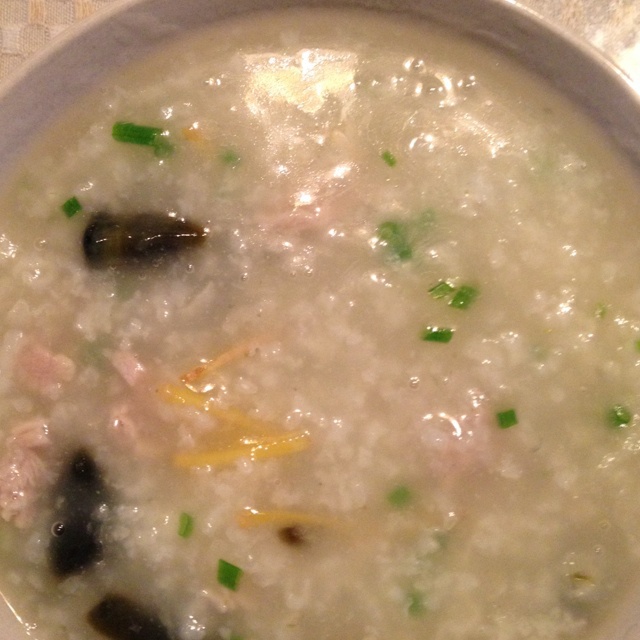 皮蛋瘦肉粥