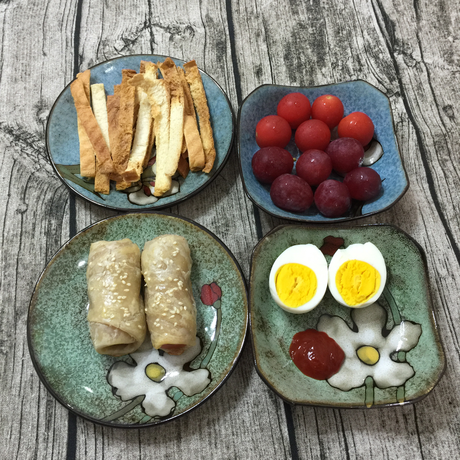 快手早餐——飞饼香肠小卷