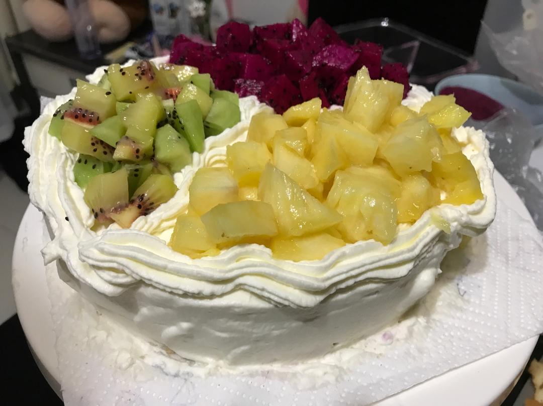 8寸水果蛋糕零失误详细版