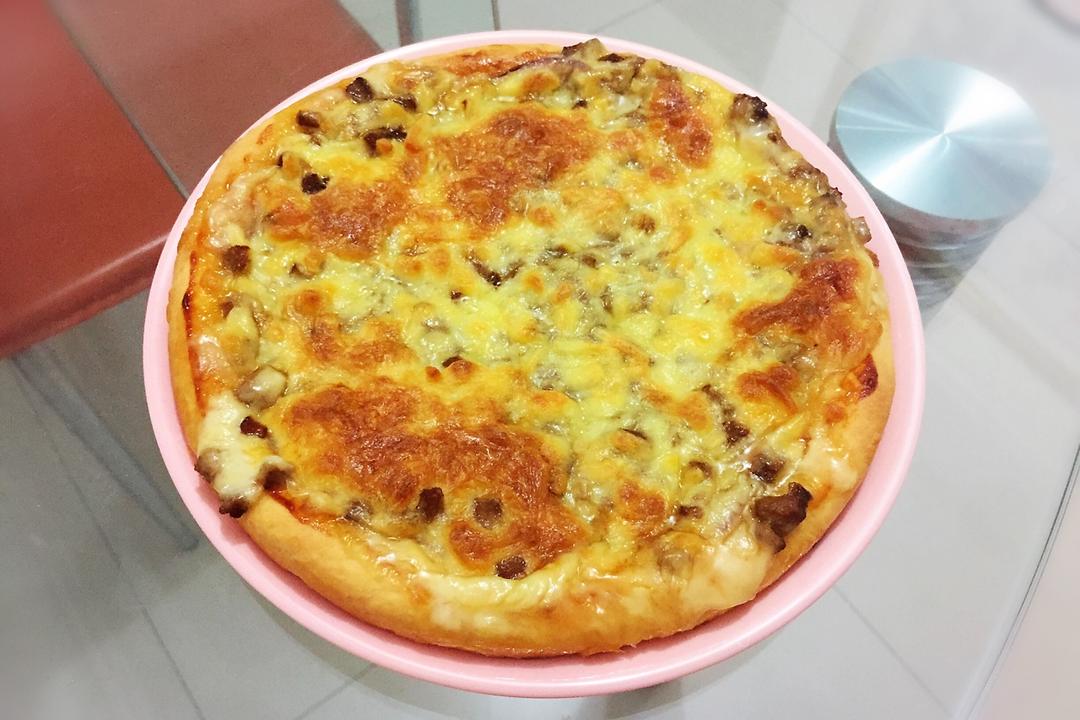 八寸披萨饼皮（四个）制作