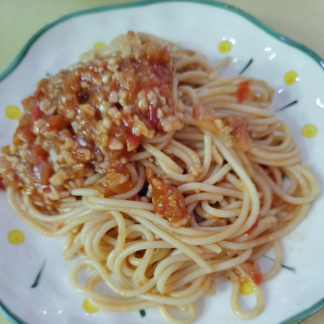 番茄肉酱意面