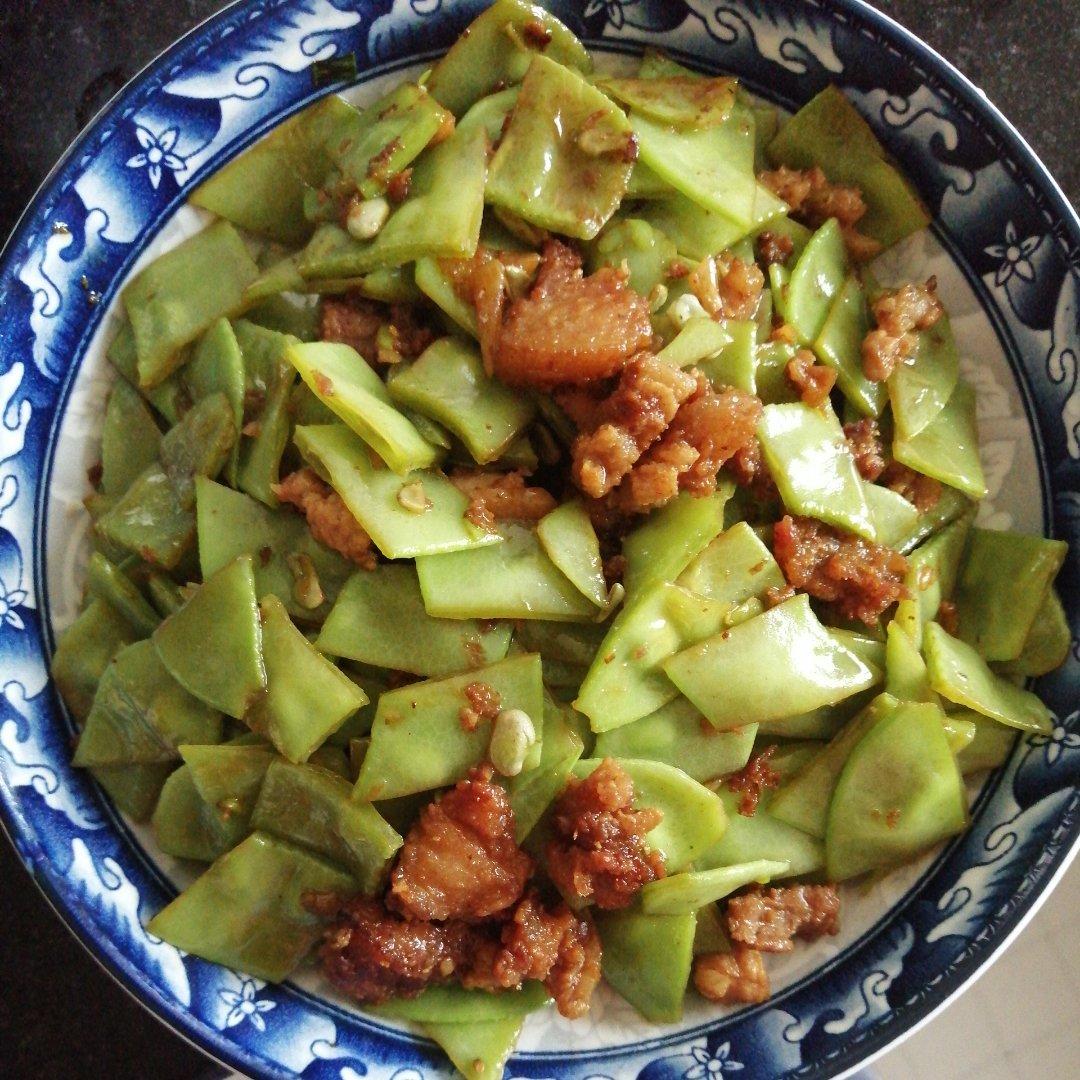 下饭神器 扁豆炒肉