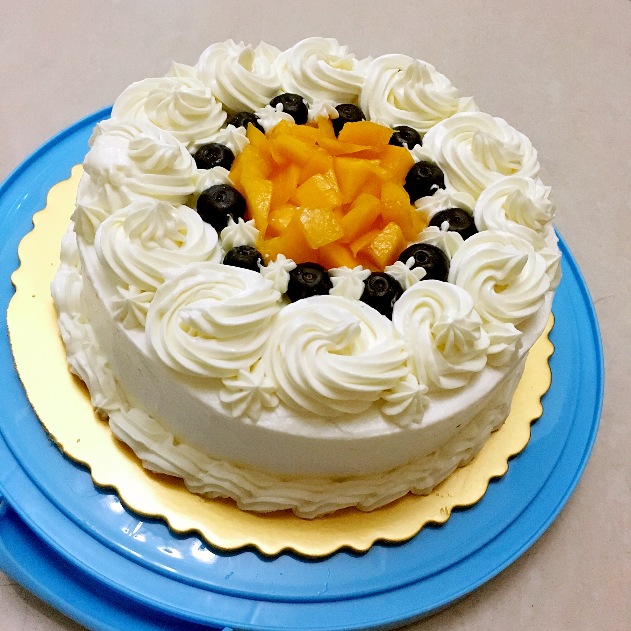 mvcky做的tinrry草莓奶油蛋糕8寸配方