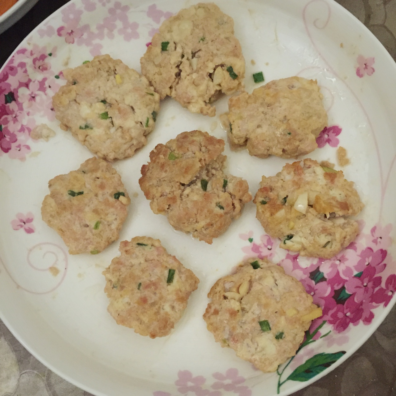 豆腐鲜肉饼