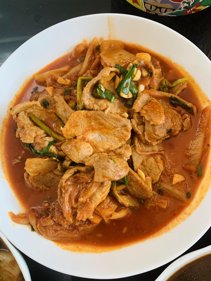 秘制泡菜炒五花肉