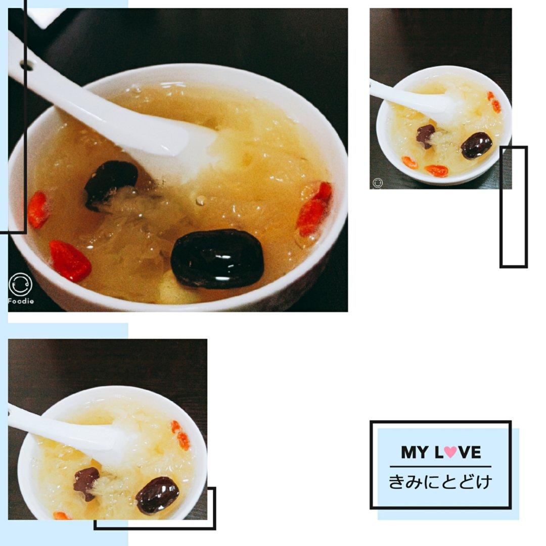 银耳莲子羹～出胶有妙招