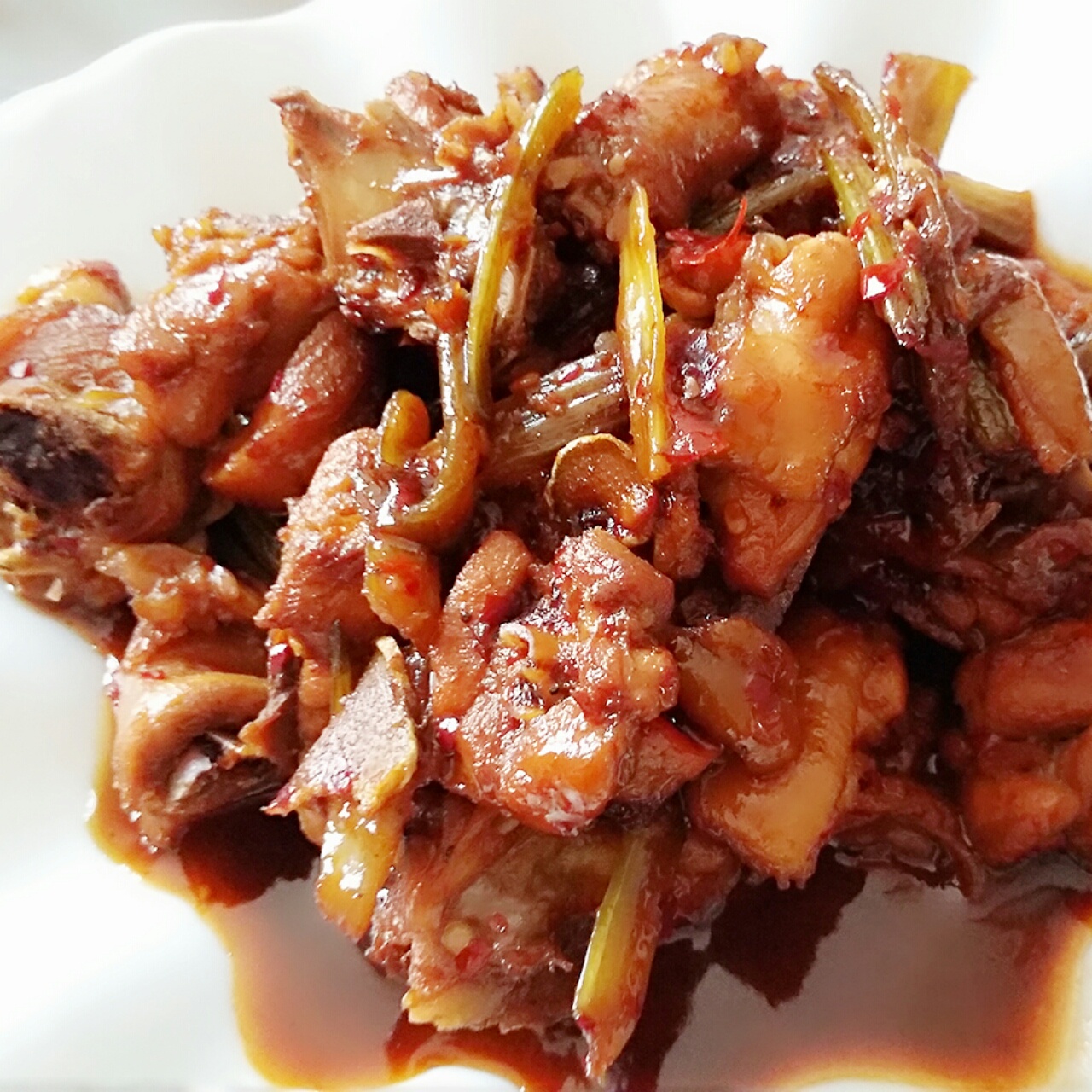 辣炒鸡块