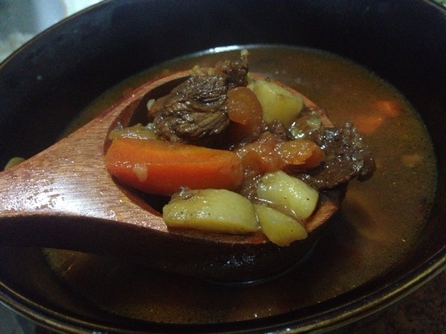 土豆番茄牛腩汤