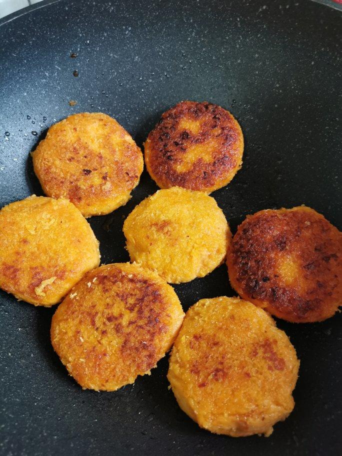 一次就成功的红薯饼