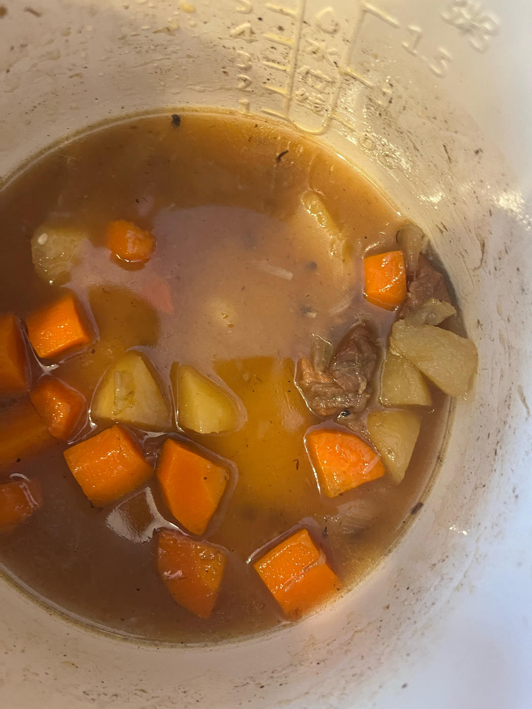 胡萝卜土豆烧牛腩