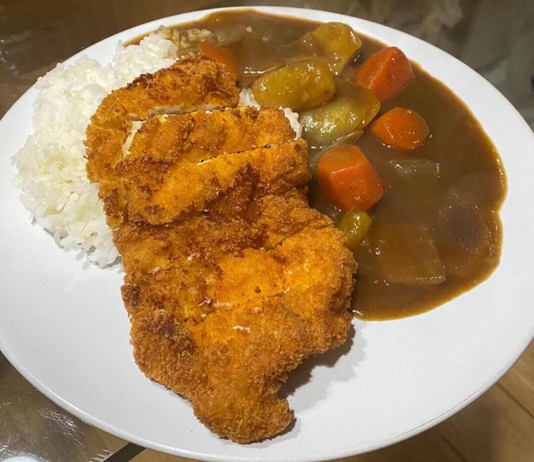 日式咖喱鸡排饭