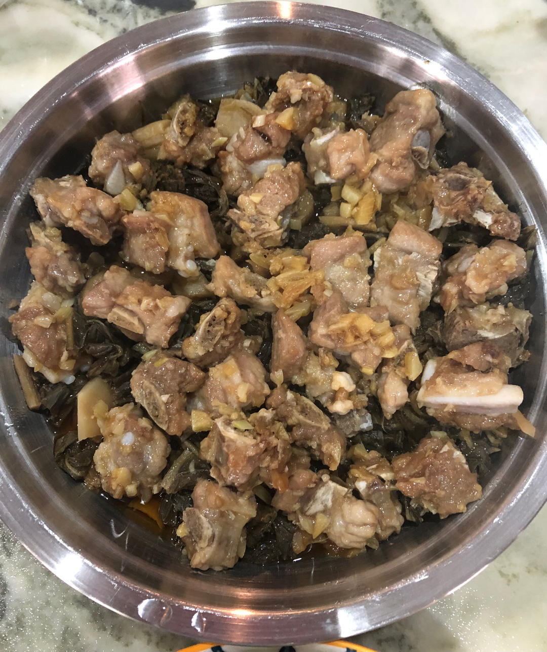 梅菜蒸排骨