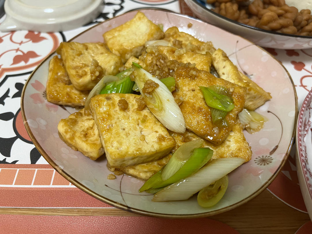 蒜香煎豆腐 炒鸡无敌美味