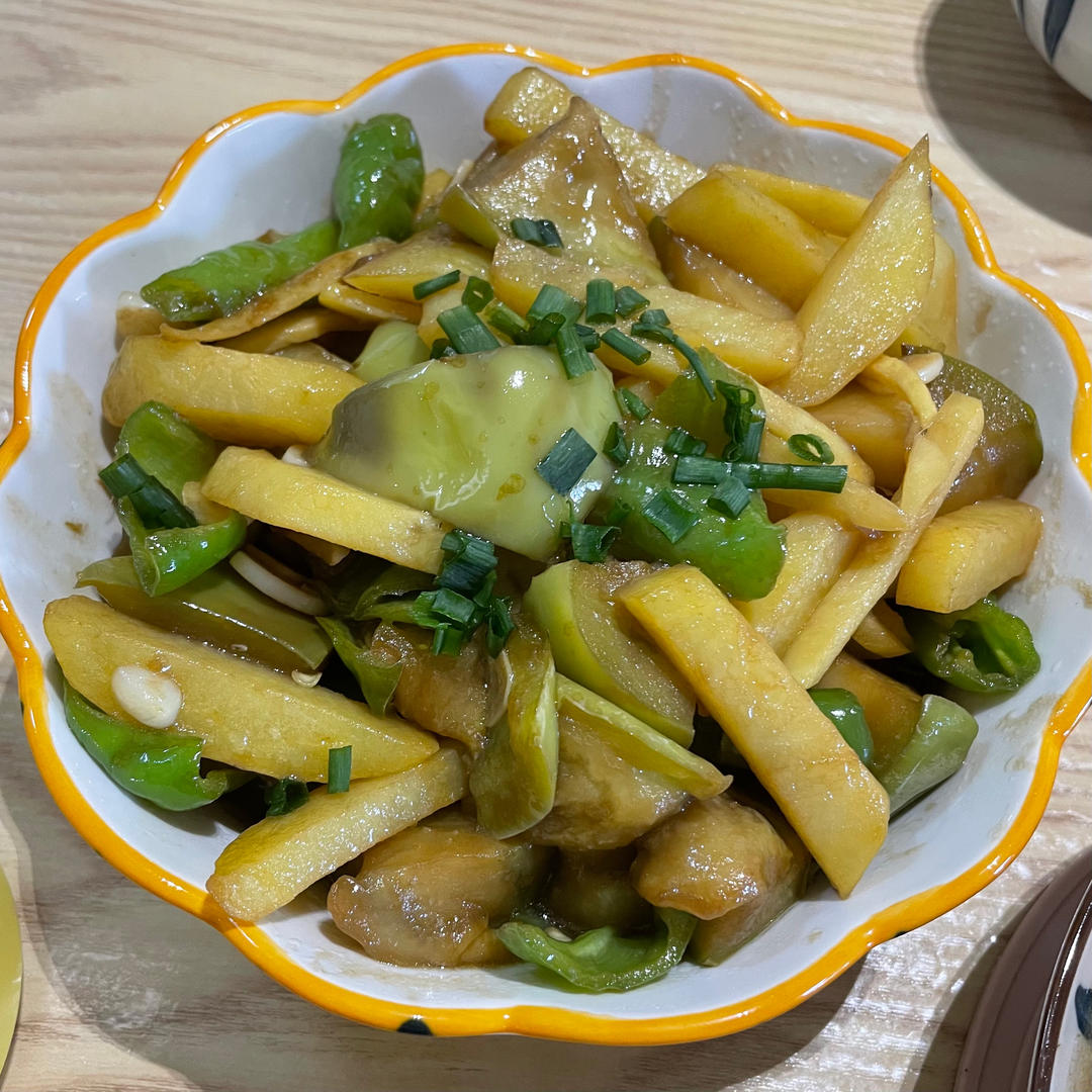 土豆烧茄子