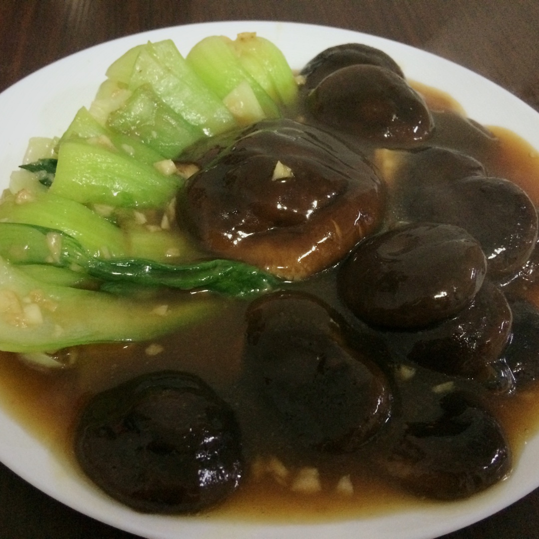蚝油香菇小油菜