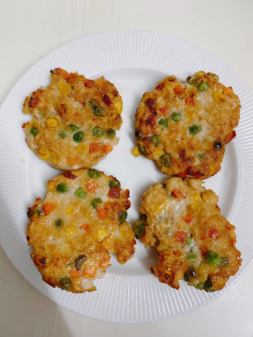减肥餐低脂鸡胸肉饼