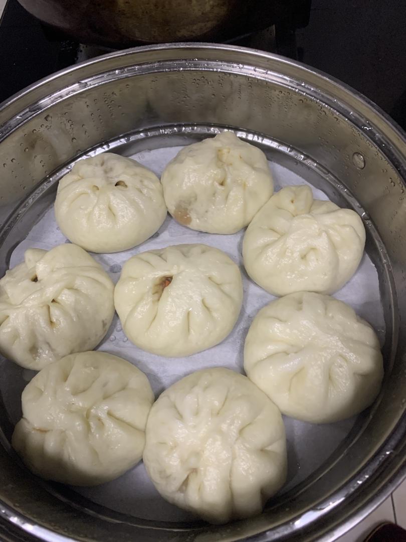 猪肉大葱包子