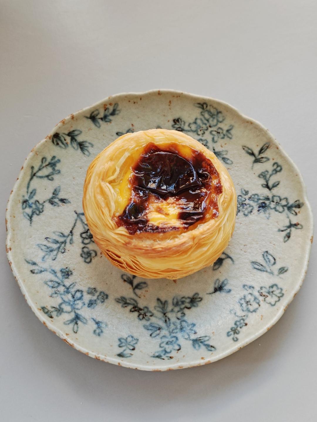 蛋挞配方 一人食（4个）