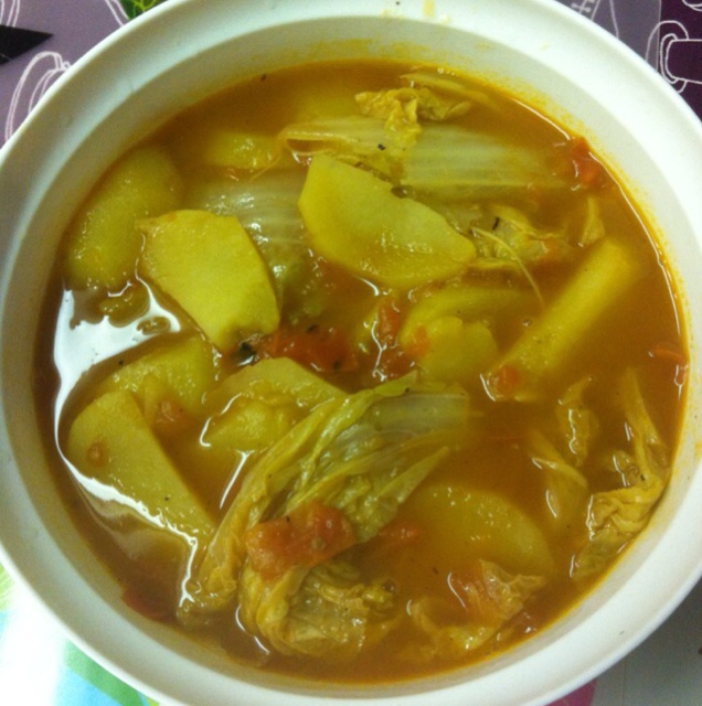 蕃茄蔬菜暖身汤