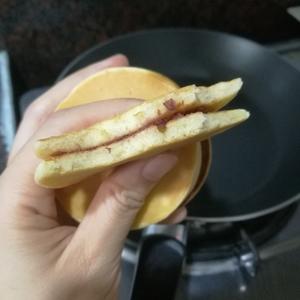 奶香松饼💯铜锣烧（全蛋打发，不加泡打粉）的做法 步骤11