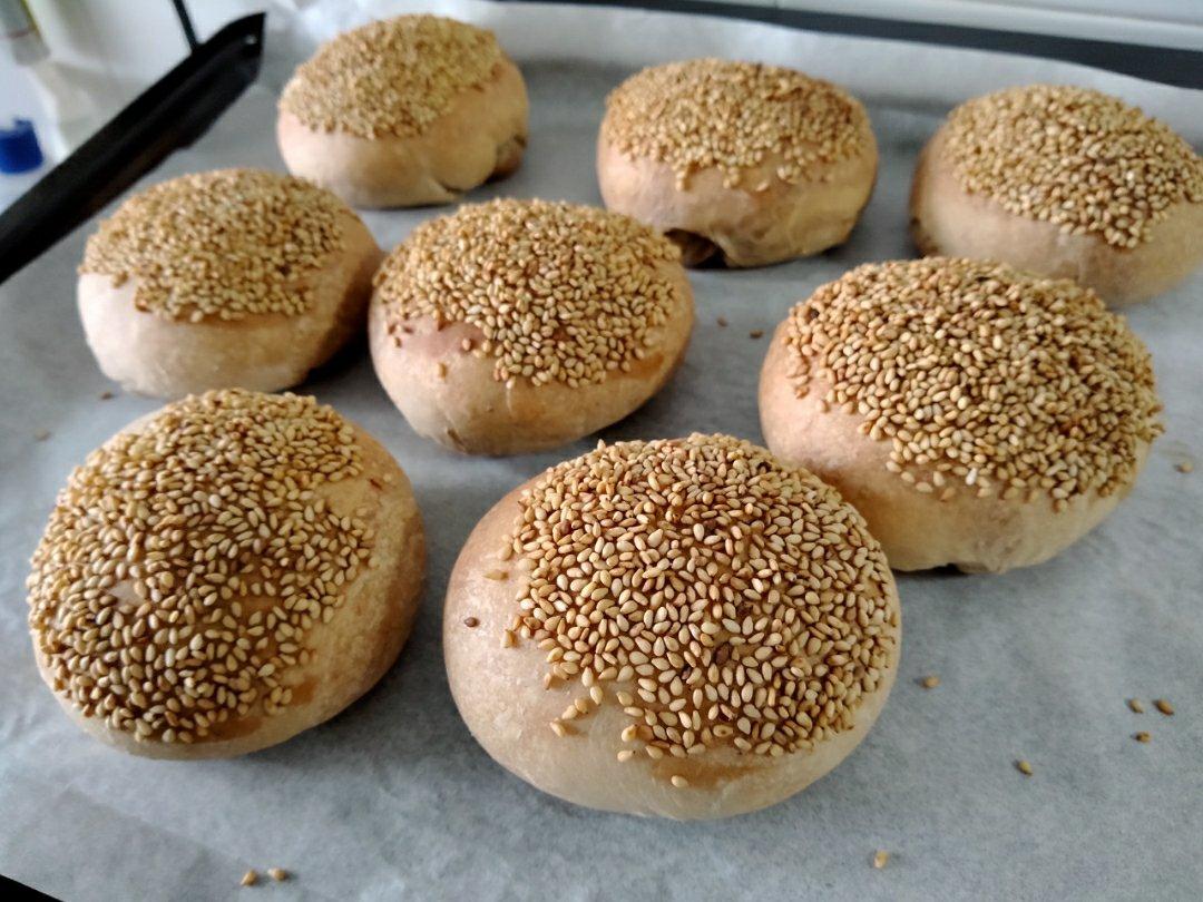 老北京芝麻烧饼（烤箱版）