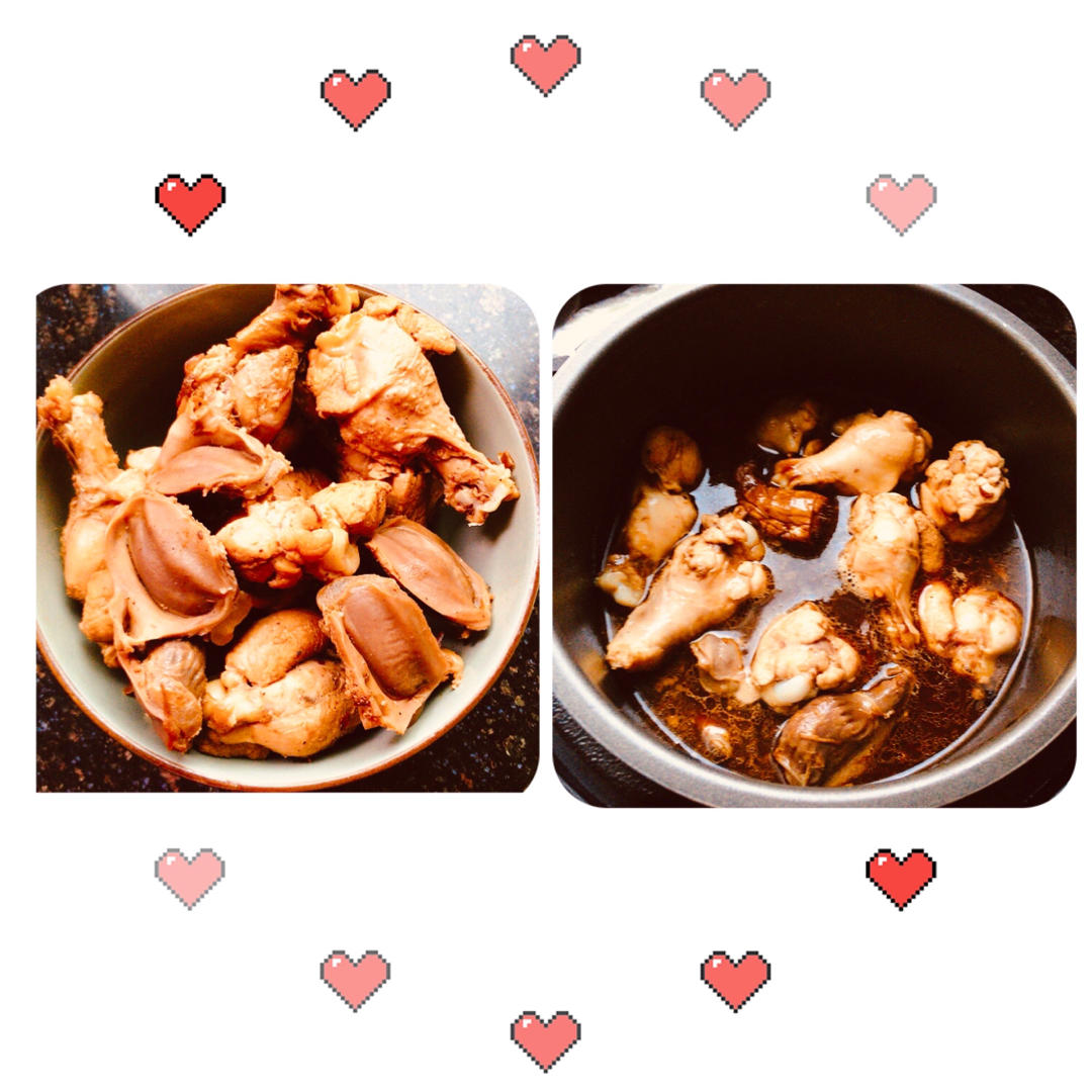 卤鸡翅根、鸭胗子