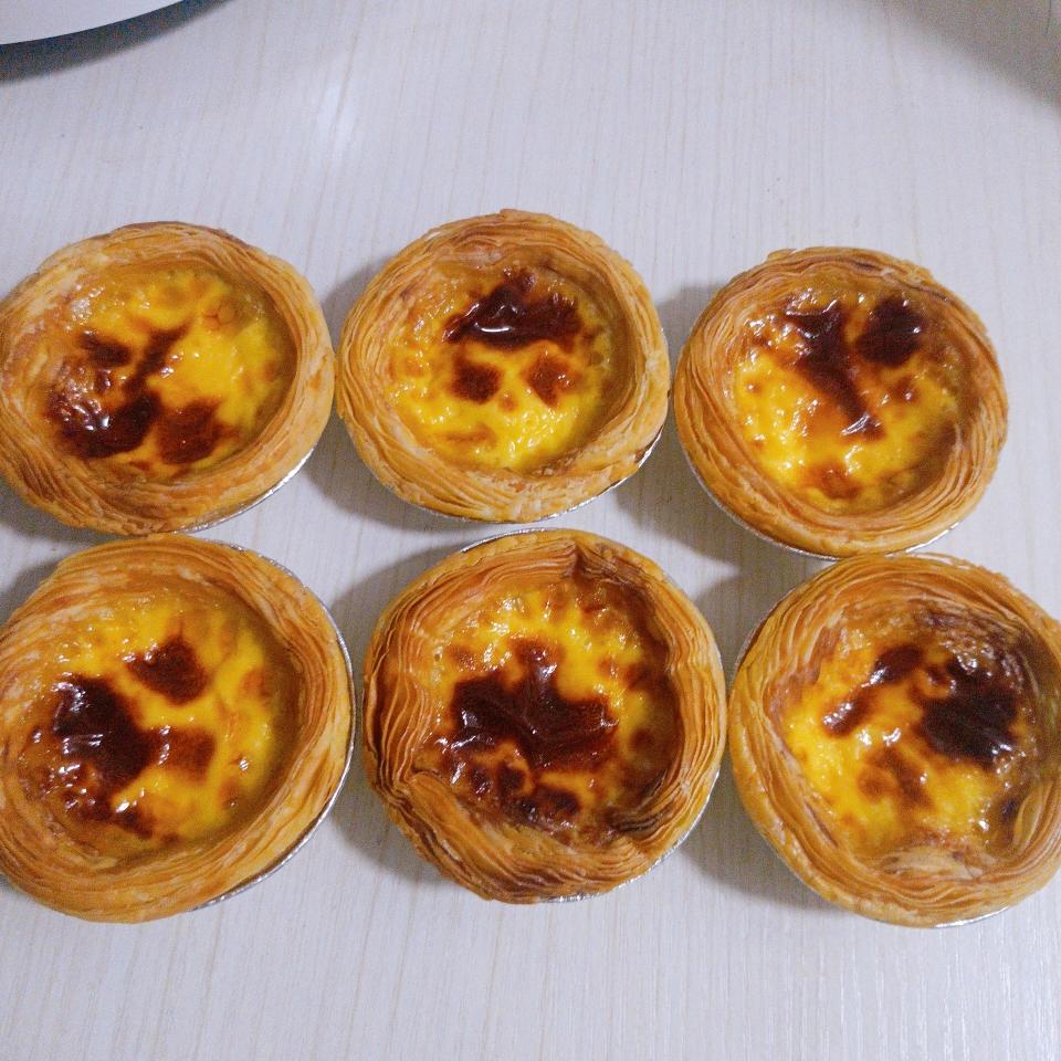 空气炸锅蛋挞，酥脆掉渣！我有小秘诀