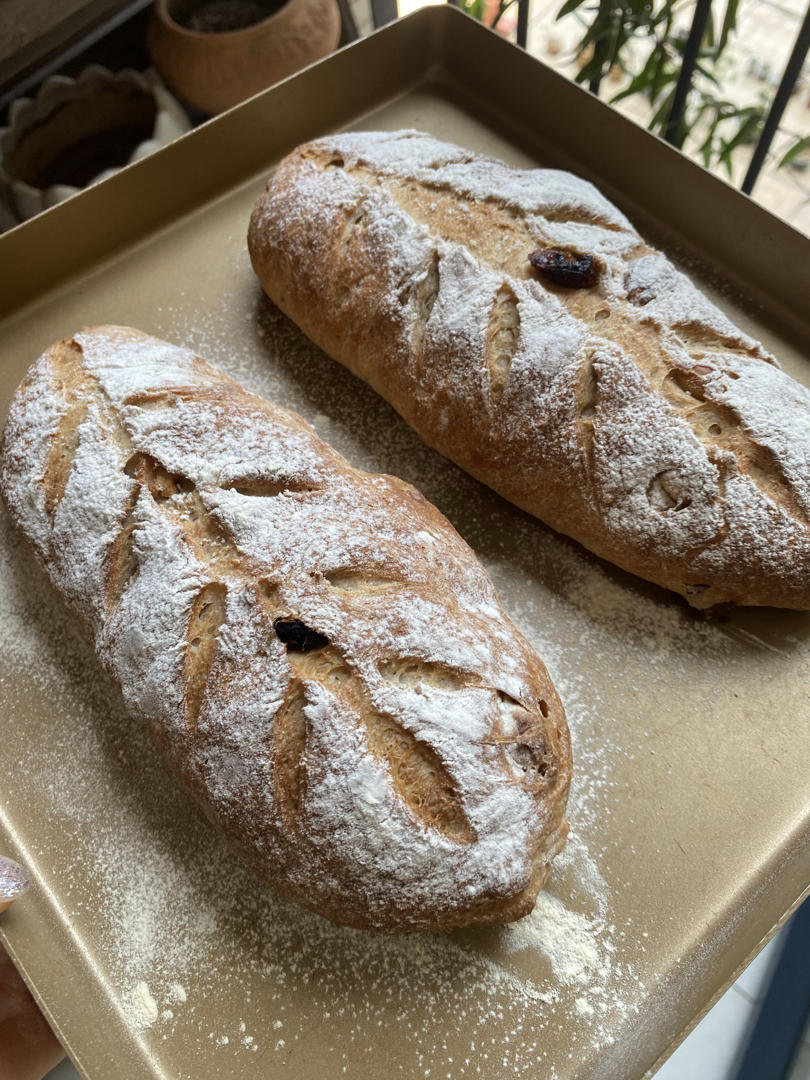 全麦核桃包～软欧包