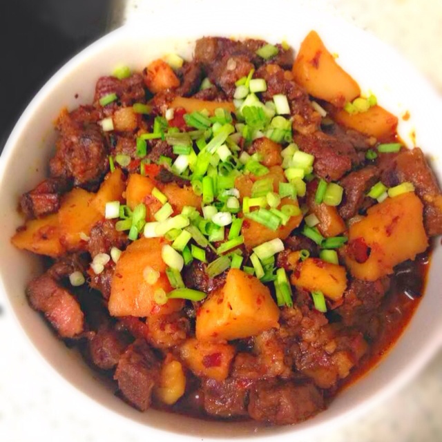 土豆烧牛肉