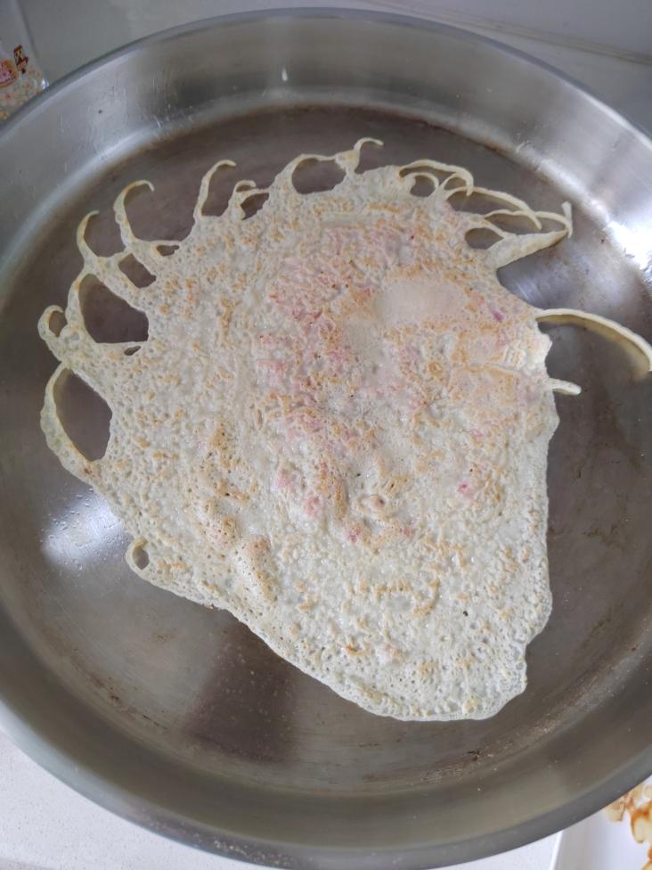 简单快手蔬菜鸡蛋煎饼