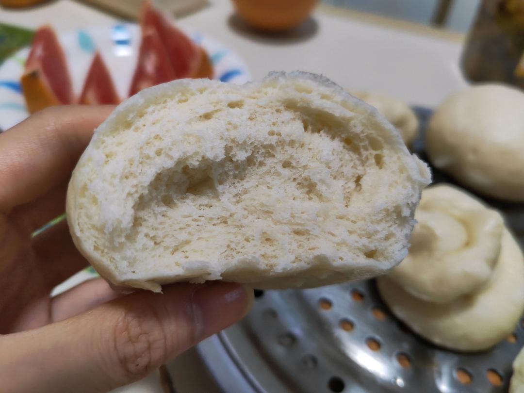 一发也可以做松软香甜的白馒头（详细版零失败)