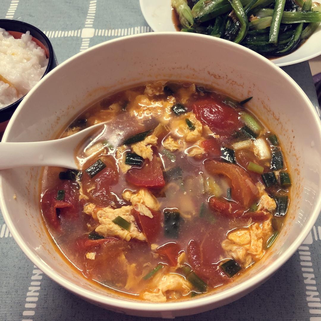 西红柿鸡蛋汤(懒人必备收藏版)