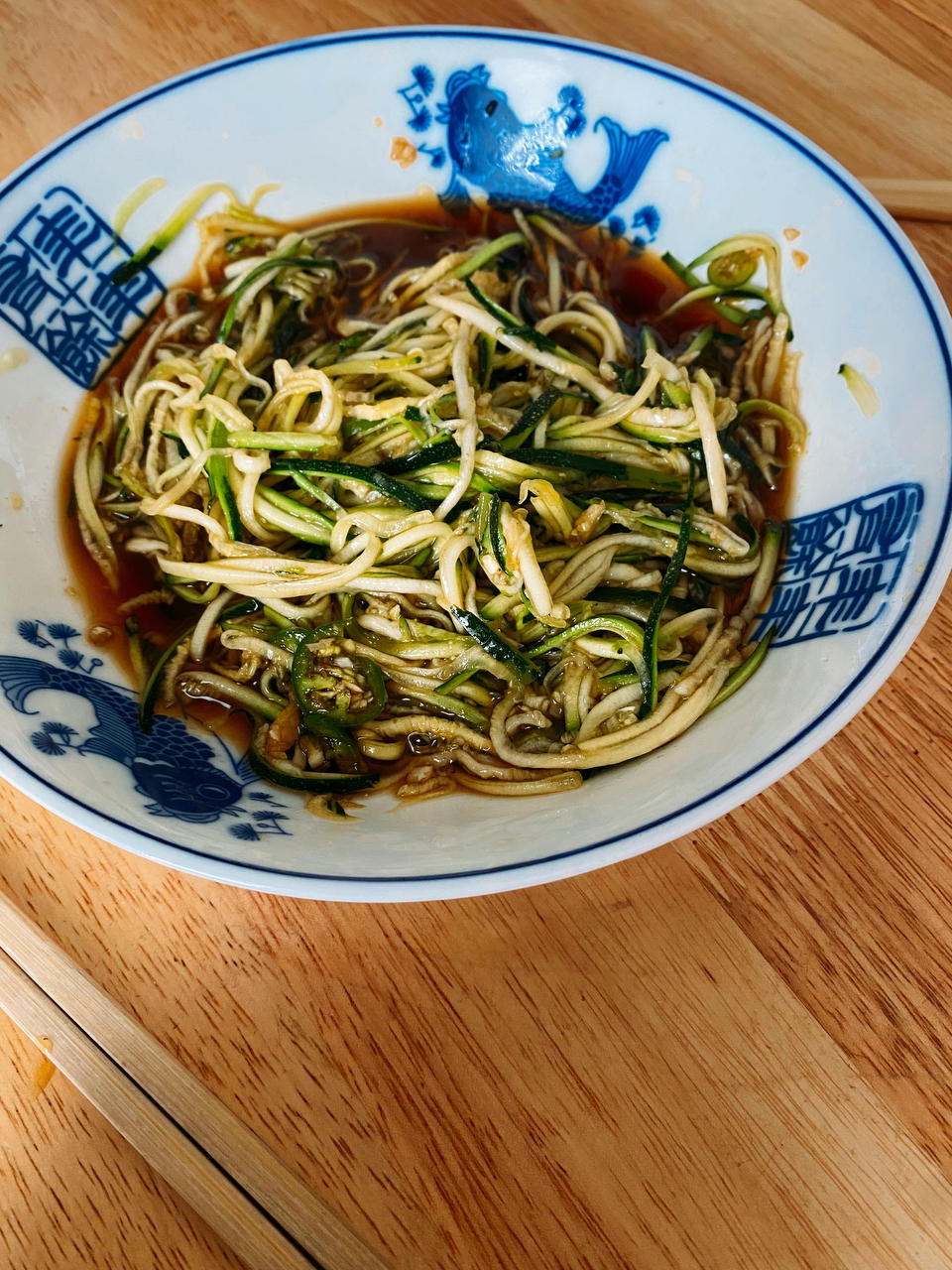 捞汁西葫芦